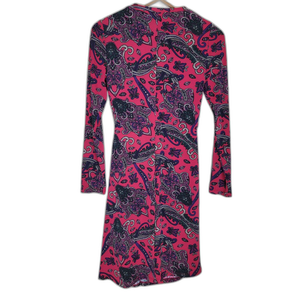NWT Ralph Lauren Red Paisley Dress - sz 4 - Picture 2 of 5